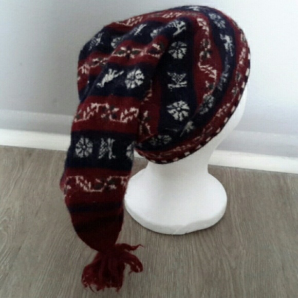 Vintage Alpaca Wool Ski Hat - Picture 3 of 5